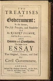 The publication of Two Treaties of Government