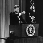 First live televised presidential press conference