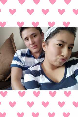 When we first saw each other as boyfriends officially in my house