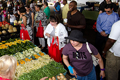 Farmers markets on the rise