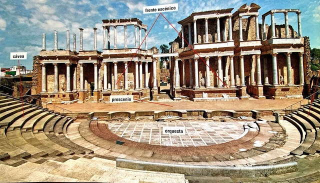 Pompeyo construyó el primer teatro permanente