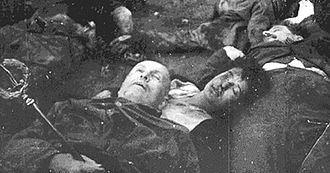 La&nbsp;morte di Benito Mussolini