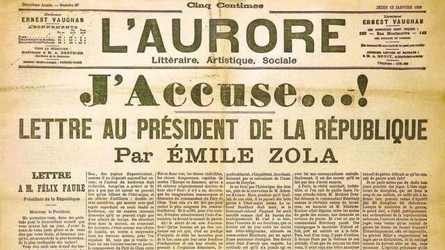 J’accuse was written