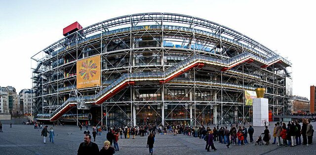 Abre Centro Pompidou, París