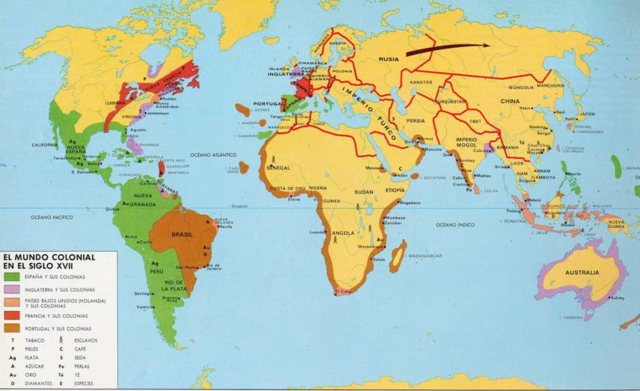 LOS GRANDES IMPERIOS COLONIALES