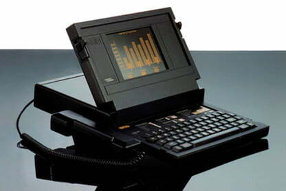 El primer ordenador con forma de laptop