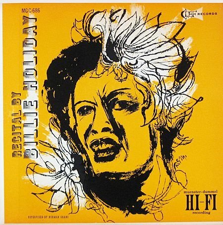 David Stone Martin: Billie holidays sings