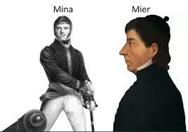 Xavier Mina y Fray Servando Teresa de Mier viajan a America