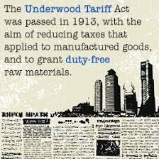 Underwood-Simmons Tariff