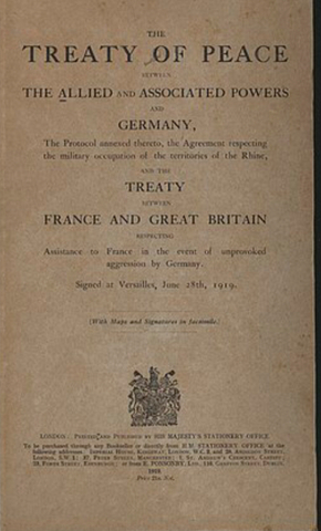 Treaty of Versailles