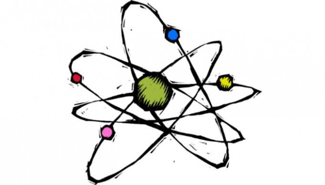 La materia está hecha de átomos de diferentes tamaños y propiedades