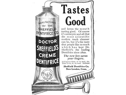 1661. Aparece la primer marca de producto.