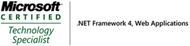 MCTS - .NET Framework 4, Web Applications