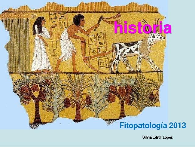 Historia de la fitopatología