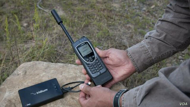 Telefonía satelital