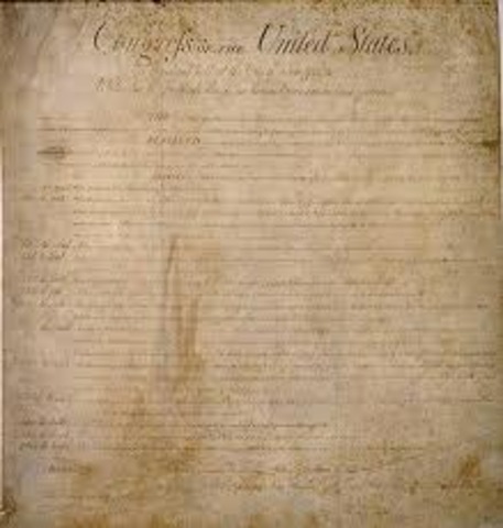 Bill of Rights passes congress