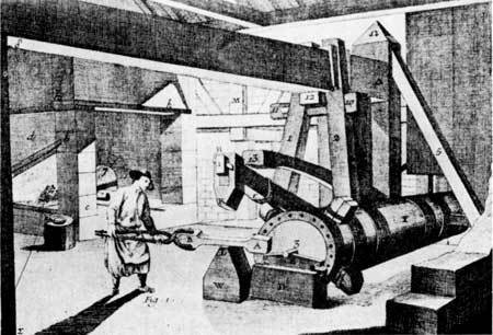 Iron production in Jamestown