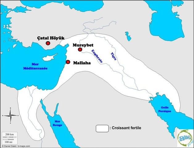 Occupation du village de Mureybet ( Syrie )