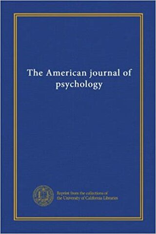 The American Journal of Psychology.