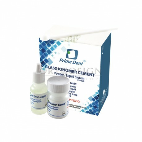 Se introduce el Ionomero de vidrio.