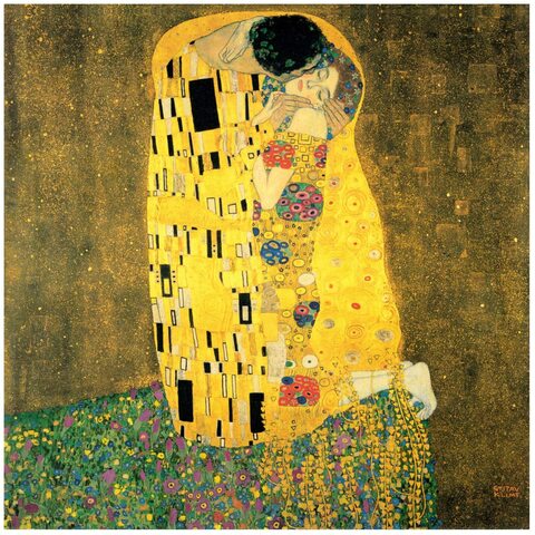 Il bacio [Gustav Klimt]