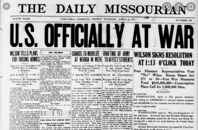 The United States enters the War