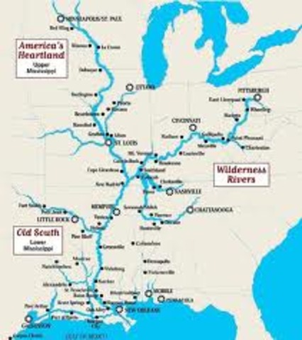 Spain closes Mississippi River