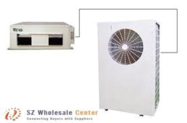 High tech Air con used in Hong Kong malls