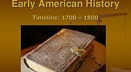 Timeline: 1700-1800