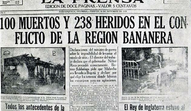 La masacre de las bananeras.