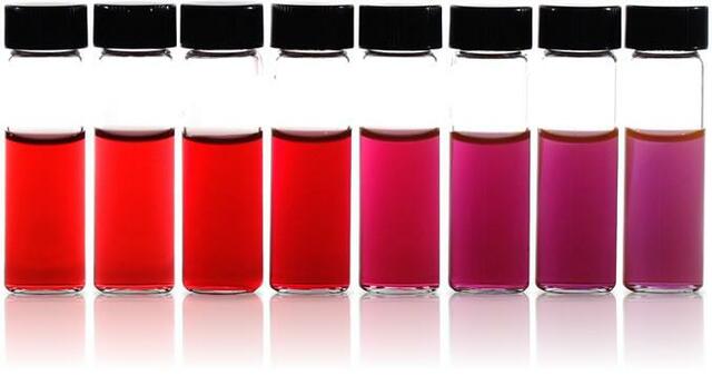 Descubrimiento del oro "rubí" coloidal