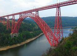 Le viaduc de Garabit en fer , Eiffel
