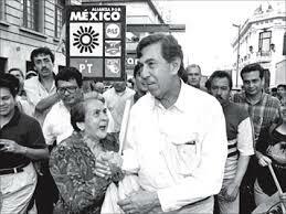 cuauhtemoc cárdenas se lanza a la presidencia por parte del frente democrático nacional