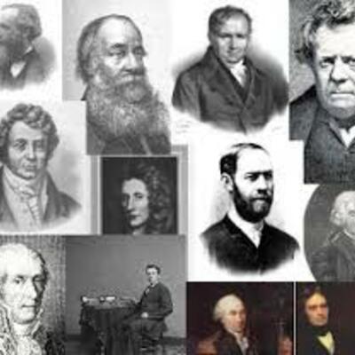 Timeline: Principales investigadores que aportaron a la electricidad y magnetismo