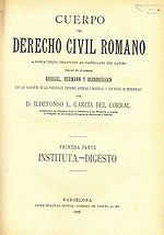 Derecho Civil Romano