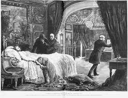 Muerte de Alfonso XII.