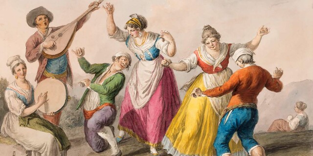 La plaga de la danza