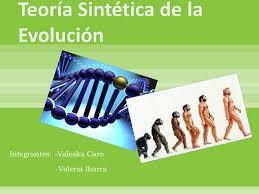 Teoría sintética de la evolución.