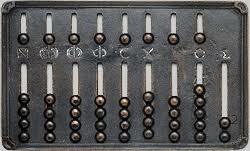 2.700 BCE Ábaco 2.700 a.C - 220 d.C.