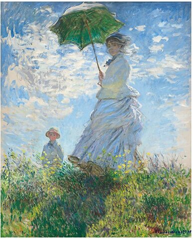 La Passeggiata, Monet