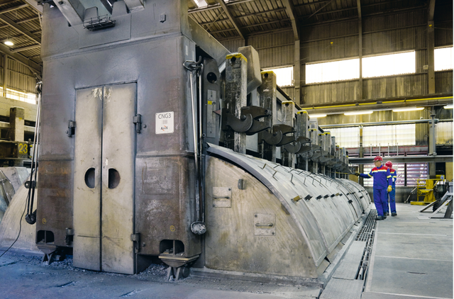 Aluminium par éléctrolyse, Hall