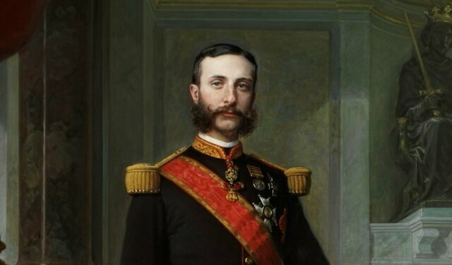 Alfonso XII se casa con María de las Mercedes de Orleans, que fallece meses más tarde.
