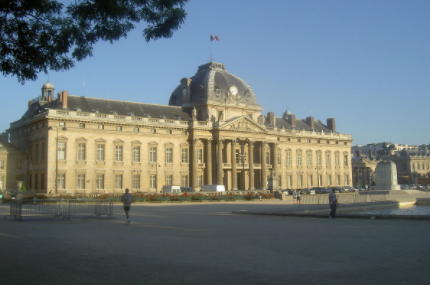 Ingrés a la Real Acadèmia Militar de París