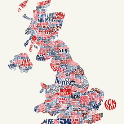 Timeline: BRITISH MUSIC THROUGHOUT TIME