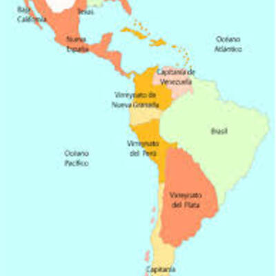 Timeline: Independencia de las Colonias Iberoamericanas