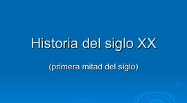 Timeline: CRONOLOGÍA POLÍTICA PRIMERA MITAD DEL SIGLO XX