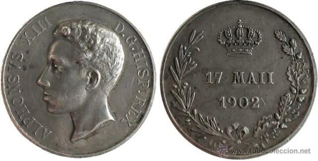 Mayoría de edad de Alfonso XIII.