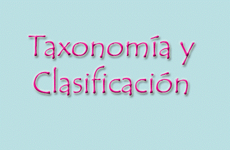 TAXONOMÍA DE LAS ENFERMEDADES