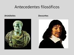 Aristóteles y Descartes