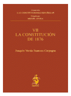 Promulgación de la Constitución de 1876.